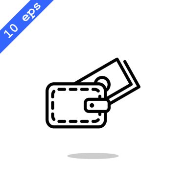 kredi kartı ve m-cüzdan simgesi