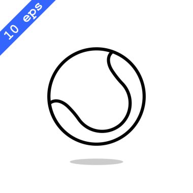 Tenis topu web simgesi