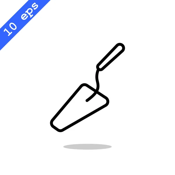 Ícone de ferramenta de espátula —  Vetores de Stock