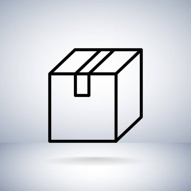 dağıtım kutusu simgesi