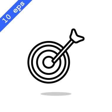 ok simgesine sahip hedef 