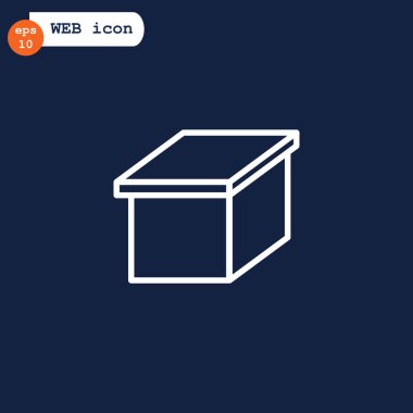 dağıtım kutusu simgesi