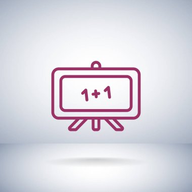 okul yazı tahtası simgesi