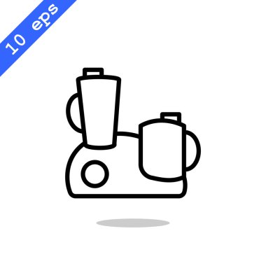 doğrayıcılardan düz stil ikonu