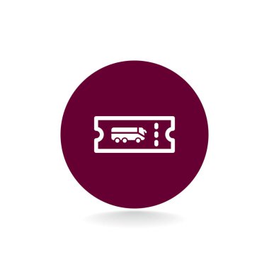 otobüs bileti simgesi