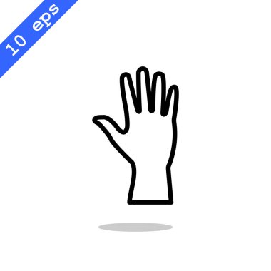 El düz stil simgesi