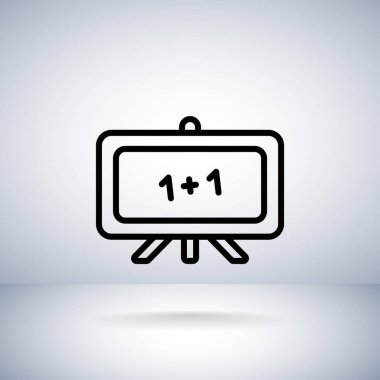 okul yazı tahtası simgesi