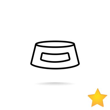 hayvan yemi kase simgesi