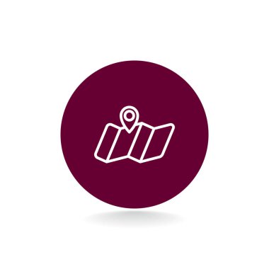 Harita iğne simgesi