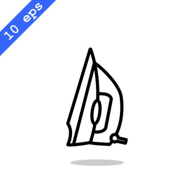 Yumuşatma-demir düz simgesi