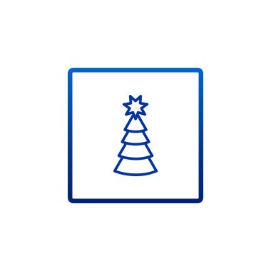 Noel ağacı simgesini