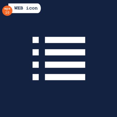 Not defteri düz stil ikonu