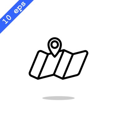 Harita iğne simgesi