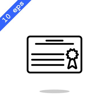 Sertifika, diploma simgesi