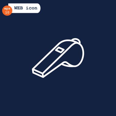 Hakem düdük simgesi