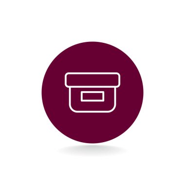 yiyecek kabı simgesi