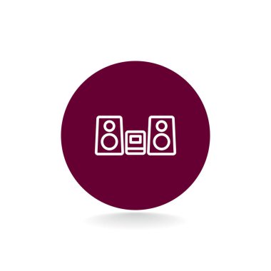 Akustik sistem kutsal kişilerin resmi