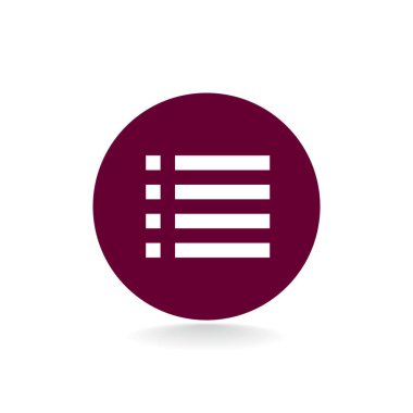 Not defteri düz stil ikonu