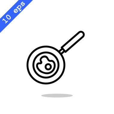 tavada yumurta simgesiyle