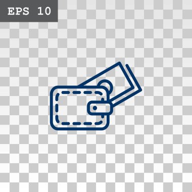 kredi kartı ve m-cüzdan simgesi