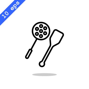 pişirme aletleri simgesi