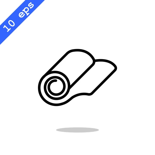 Manuscrito icono web — Vector de stock