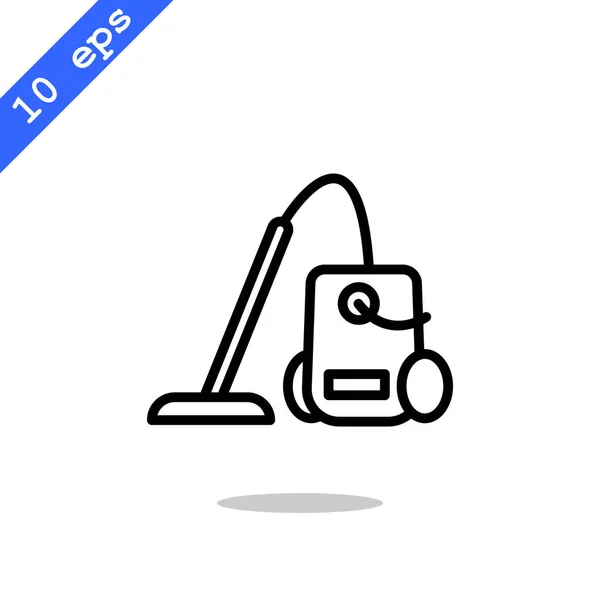 Icono de aspiradora — Vector de stock