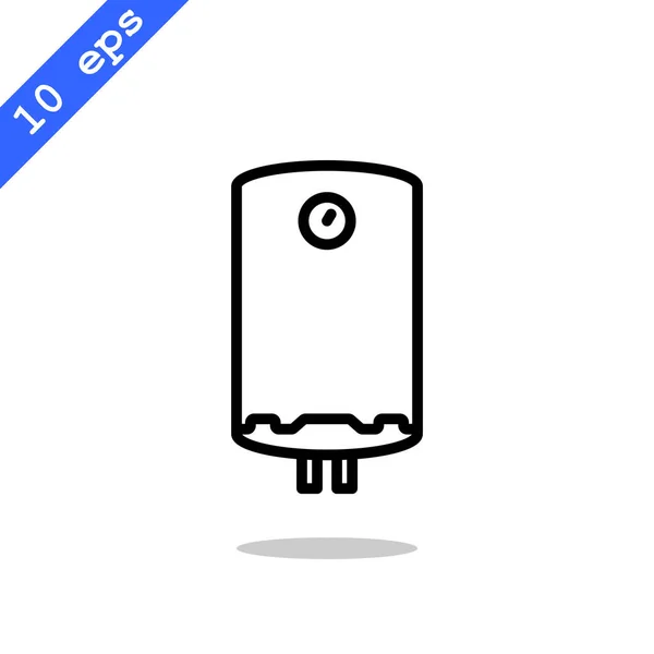 Caldera icono web — Vector de stock