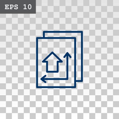 ev planı düz simgesi