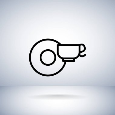 Kahve fincanı işareti simgesi