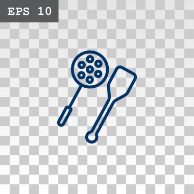 pişirme aletleri simgesi