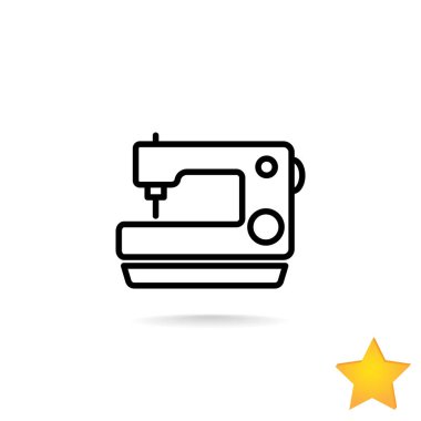 Dikiş makinesi simgesi