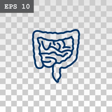 kalın bağırsak simgesi