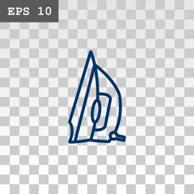 Yumuşatma-demir düz simgesi