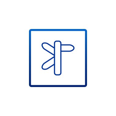 sokak tabelasını simgesi