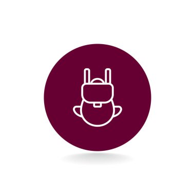 Sırt çantası simgesini hiking