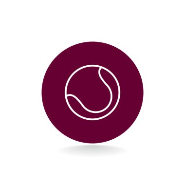 Tenis topu web simgesi