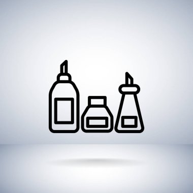 mutfak şişeler, konteyner simgesi