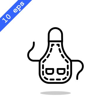 mutfak önlüğü web simgesi