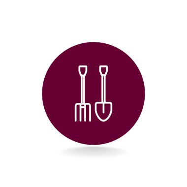 Dirgen ve kürek simgesi