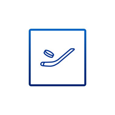 Hokey Sopası ve Puck Simgesi  