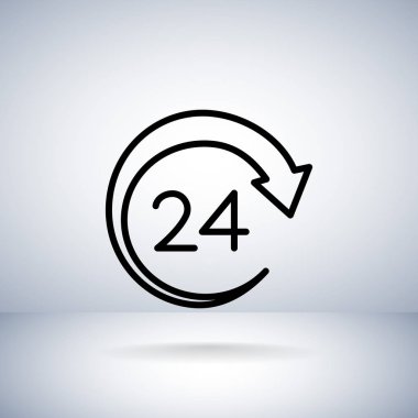 Yuvarlak Saat simgesi