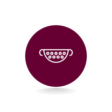 mutfak kevgir simgesi