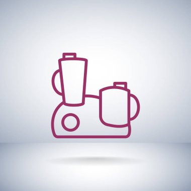 doğrayıcılardan düz stil ikonu