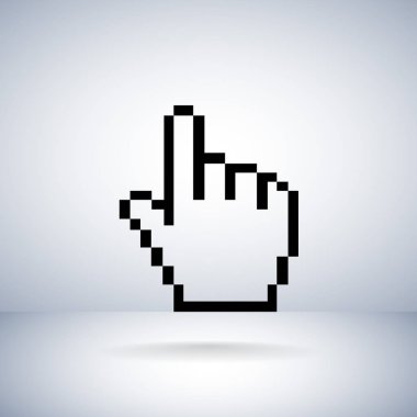 piksel el işaretçisi imleç simgesi