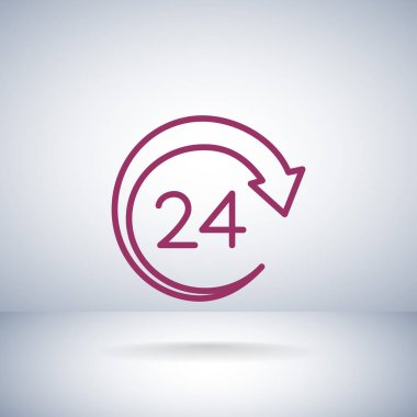 Yuvarlak Saat simgesi