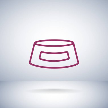 hayvan yemi kase simgesi