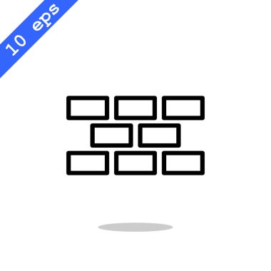 tuğla malzeme simgesi