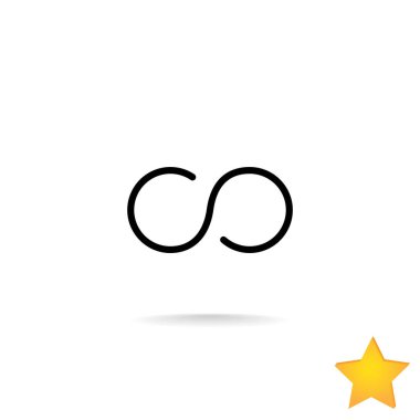 Sonsuzluk sembolü simgesi