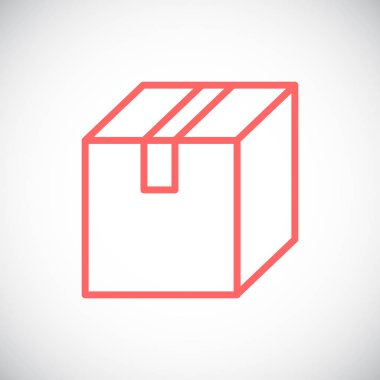 kutusu basit simgesi